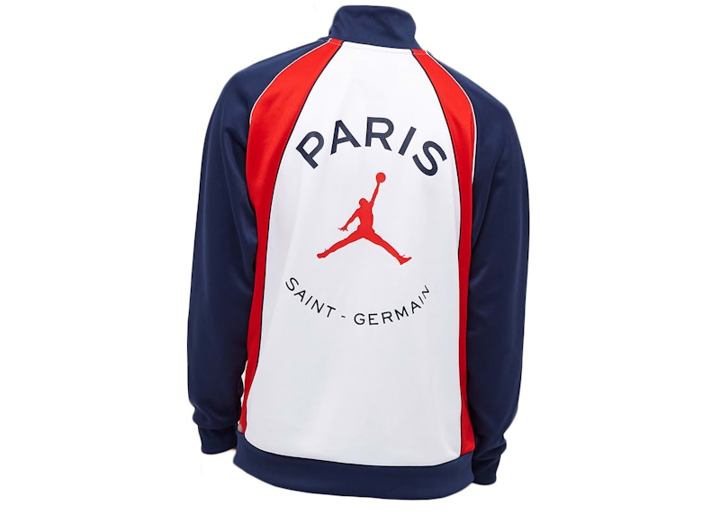 Jordan x Paris Saint-Germain Anthem 2.0 Jacket White/Midnight Navy