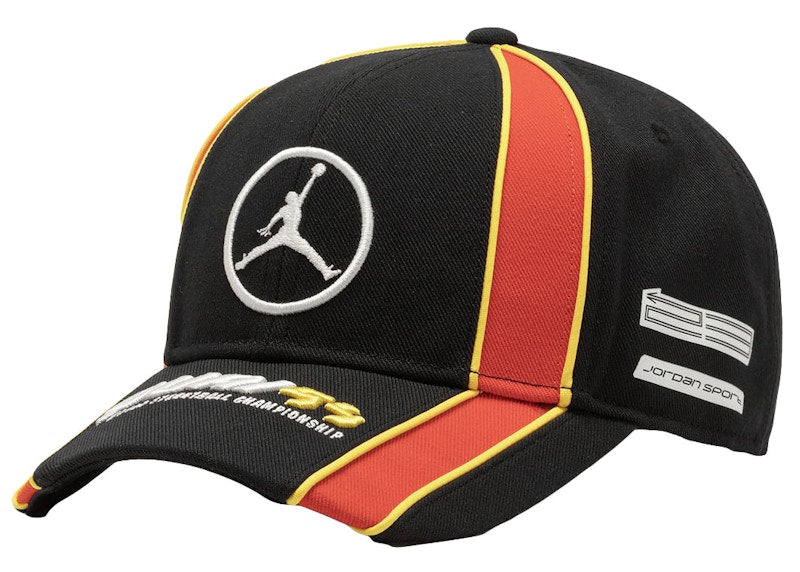 Jordan x Quai 54 Rise Cap S CB Black/Chile Red/Summit White