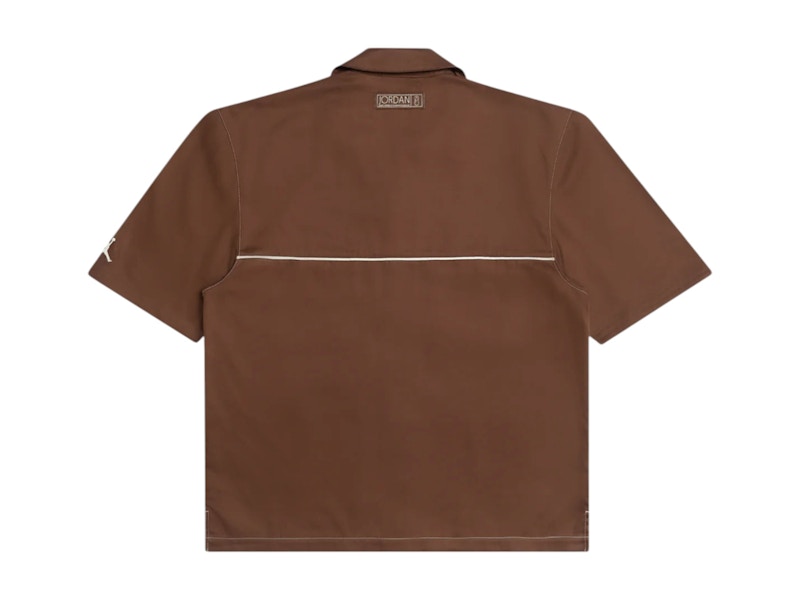 Jordan x SoleFly Barista Shirt Cacao Wow/Fossil