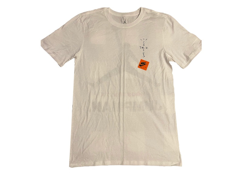 Jordan x Travis Scott Cactus Jack Houston Promo T-shirt White