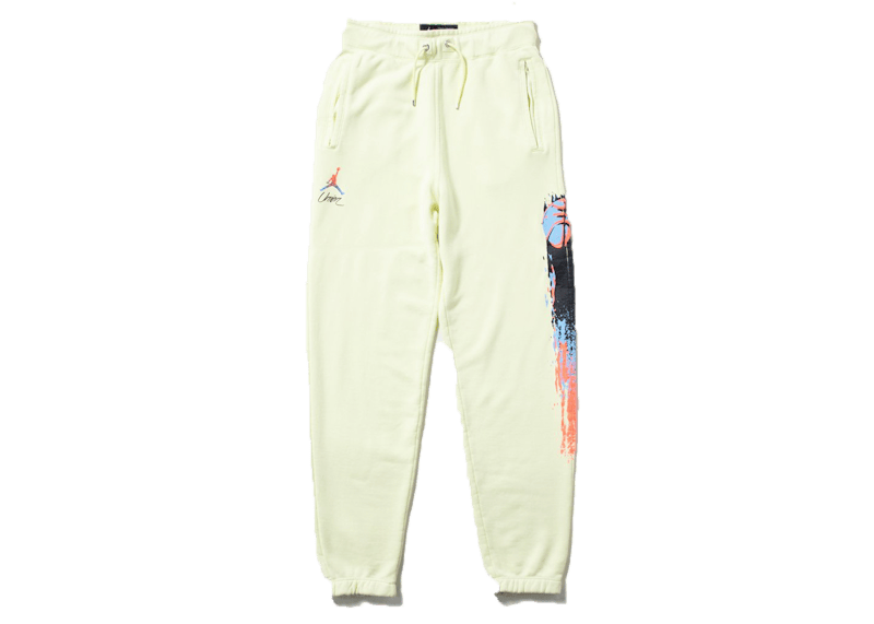 Jordan x Union 2.0 FLC Pant Pale Yellow