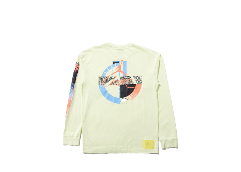 Jordan x Union 2.0 Flight L/S Tee Pale Yellow