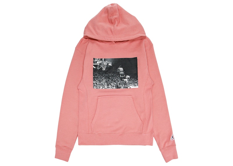 Jordan x Union Flying High Hooded Sweatshirt Rust Pink