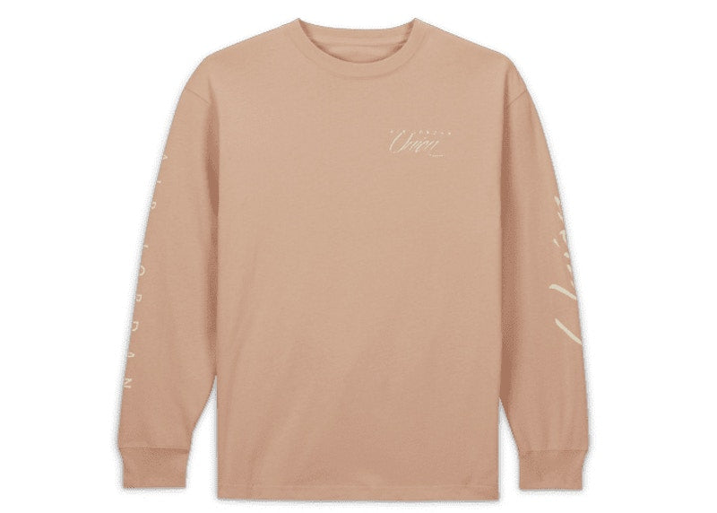 Jordan x Union MJ L/S Tee (Asia Sizing) Bio Beige/Coconut Milk