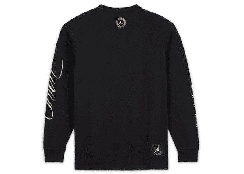 Jordan x Union MJ L/S Tee (Asia Sizing) Black/Coconut Milk