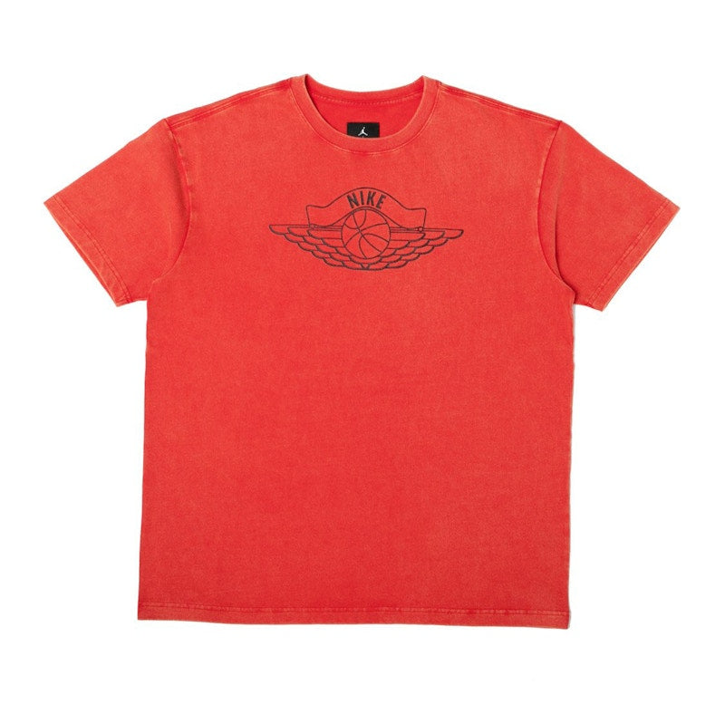 Jordan x Union NRG Vault AJ Flight Nike x Wings Tee Red