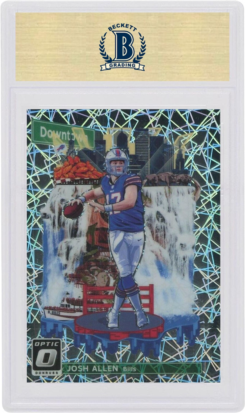 Josh Allen 2018 Panini Donruss Optic Downtown Rookie #DT14 (PSA or BGS Graded)