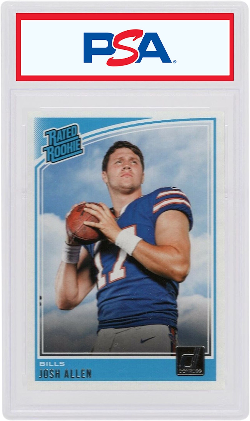 Josh Allen 2018 Panini Donruss Rookie #304 (PSA or BGS Graded)