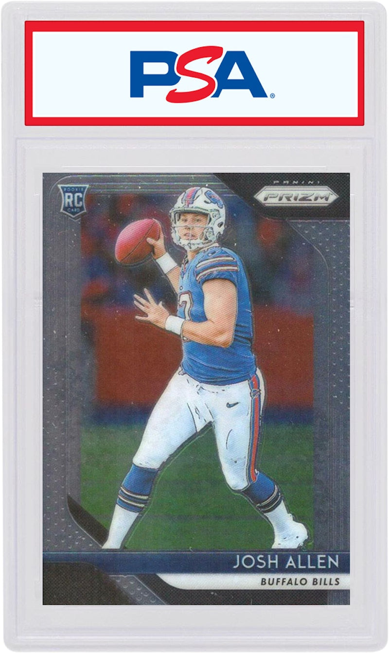Josh Allen 2018 Panini Prizm Rookie #205 (PSA or BGS Graded)