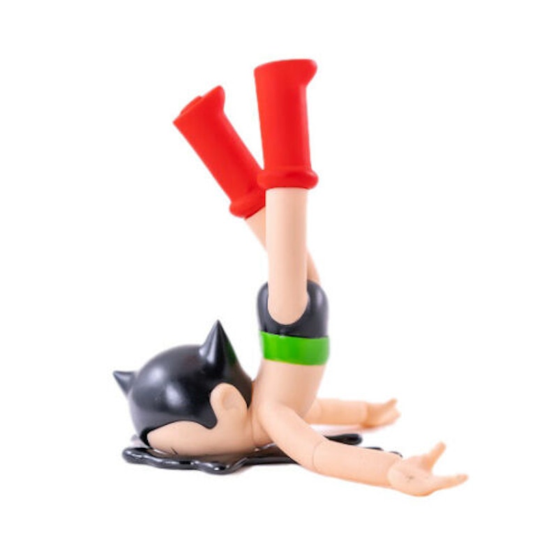 Josh Divine x Strange Cat Toys Astro Boy Crash Figure Multi
