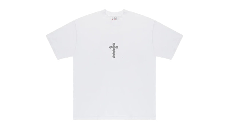 Josh Sperling x Clipse Cross Tee White