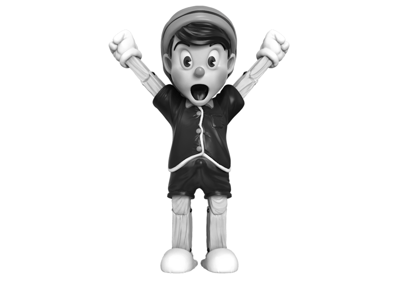 Juce Gace Mighty Jaxx A Wood Awakening (Mono Edition) Figure