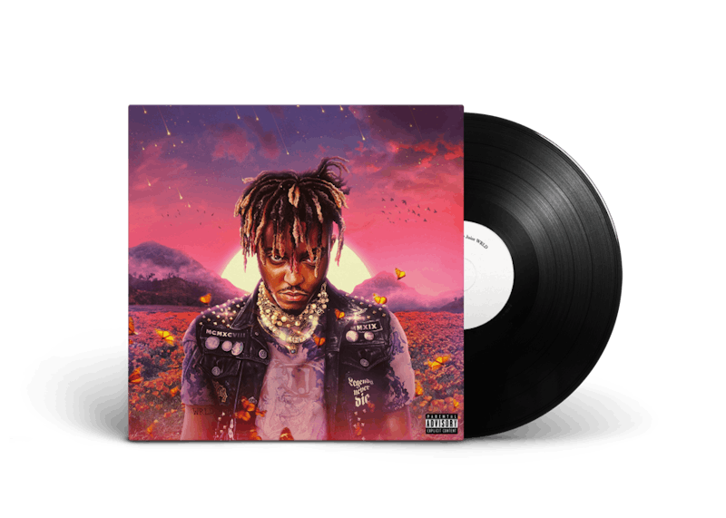Juice Wrld Legends Never Die Vinyl Black