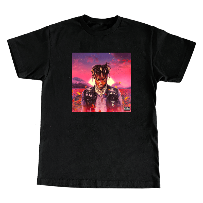 Juice Wrld Legends Never Die Album Tee Black