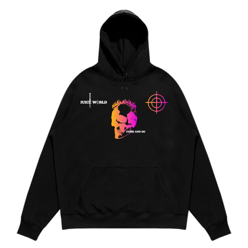 Juice Wrld X Mello Nine Nine Nine Hoodie Black