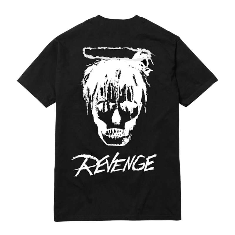 Juice Wrld X Revenge Legends Never Die Tee Black