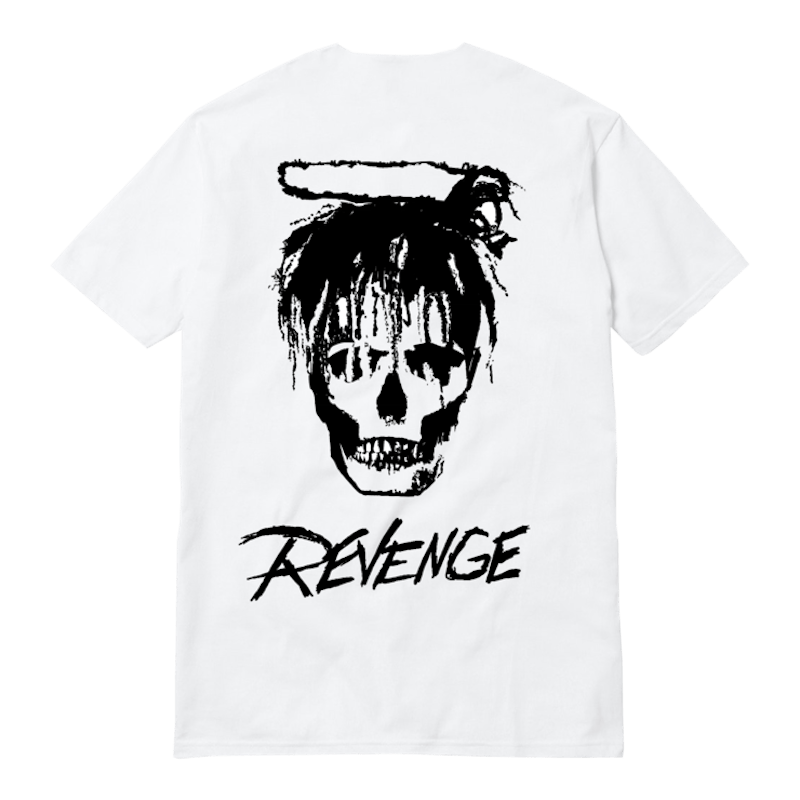 Juice Wrld X Revenge Legends Never Die Tee White