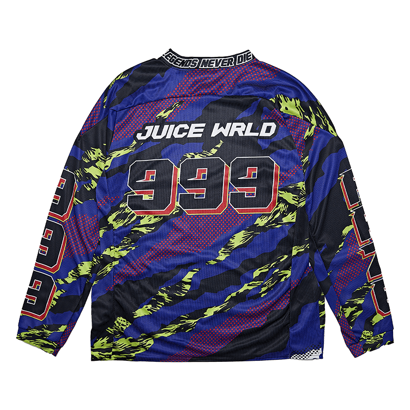 Juice Wrld x Faze Clan Paintball Jersey Multi
