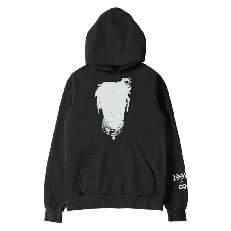 Juice Wrld x Midnight Studios Silhouette Hoodie Black