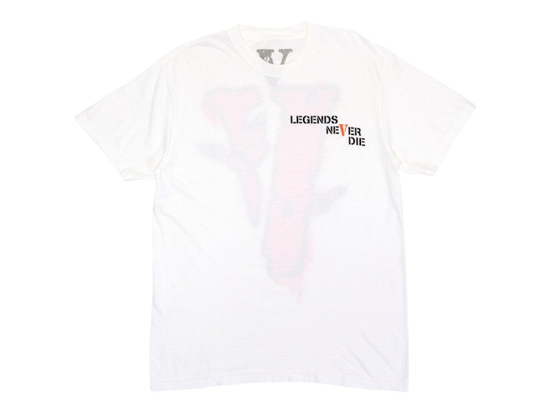 Juice Wrld x Vlone Butterfly T-shirt White