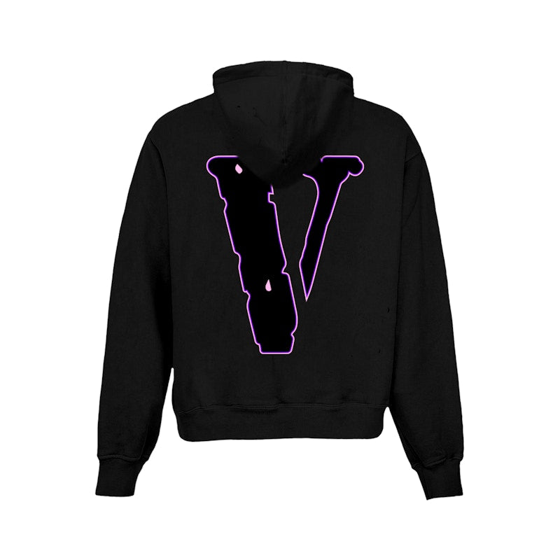 Juice Wrld x Vlone Legend Hoodie Black