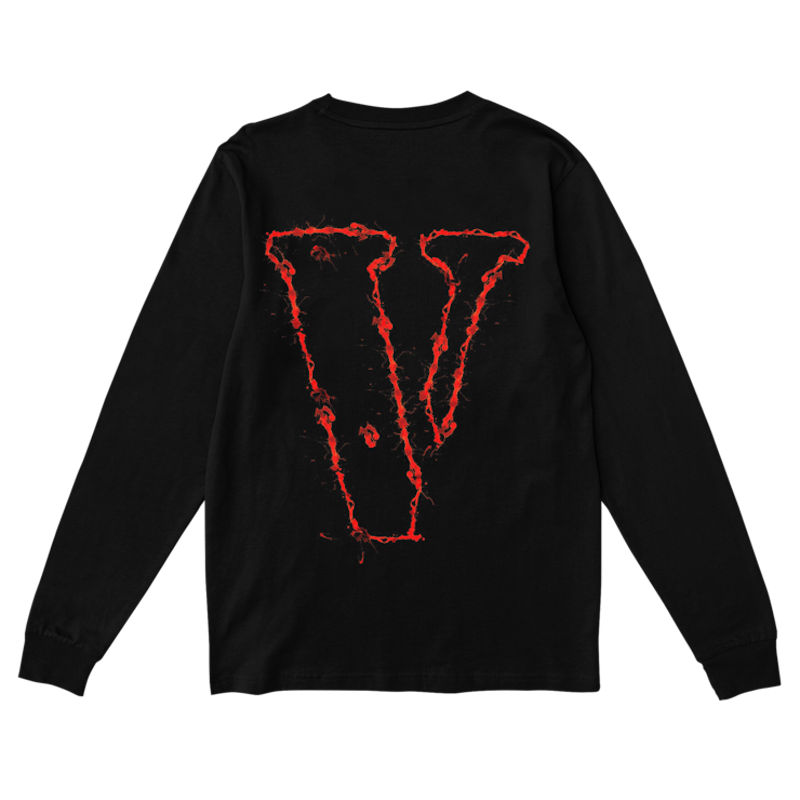Juice Wrld x XO x Vlone Joker Longsleeve Tee Black