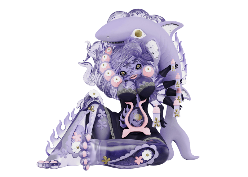 Junko Mizuno Mighty Jaxx Mermaid's Purse Figure