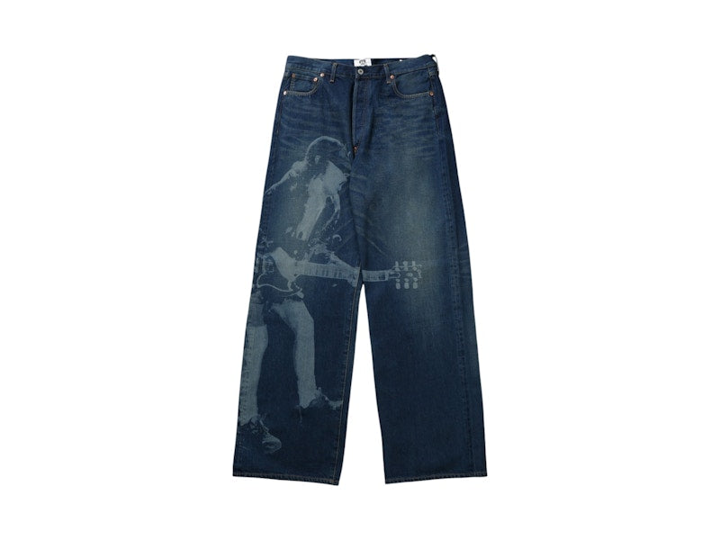 Junya Watanabe AC/DC Selvedge Denim Jeans Indigo