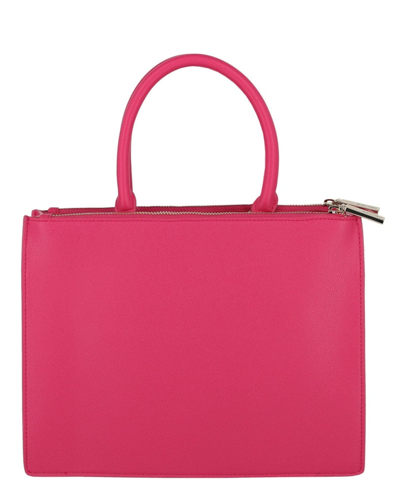 Just Cavalli Studded Shoulder Bag Fuchsia Purple