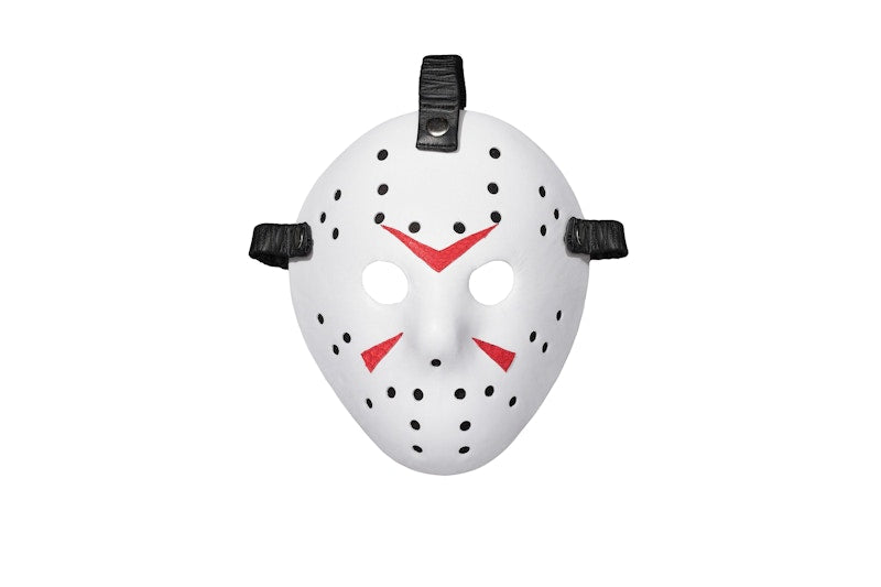Just Don x BauerX Lambskin Leather Goalie Mask White