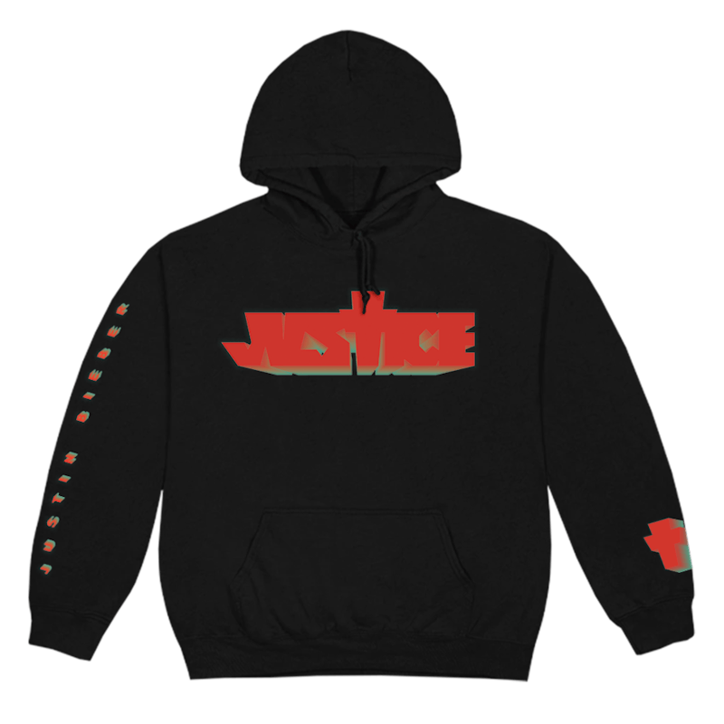 Justin Bieber Justice Cross Hoodie Black