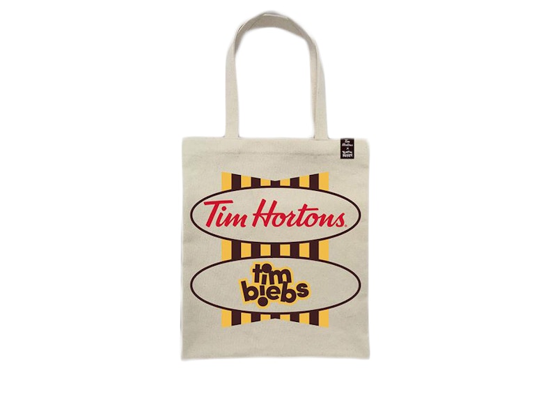 Justin Bieber x Tim Hortons Timbiebs Tote Bag Natural