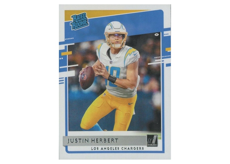 Justin Herbert 2020 Panini Donruss Rookie #303 (Ungraded)