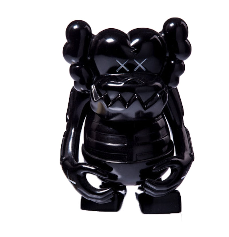 KAWS Bounty Hunter Skull Kun Vinyl Figure Black