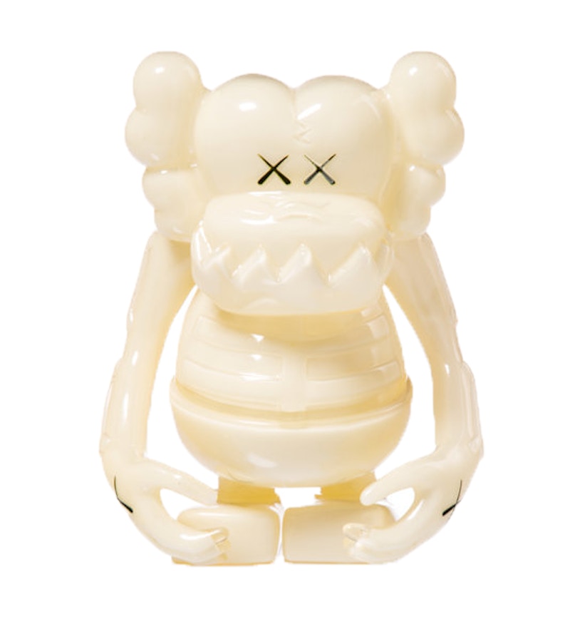 KAWS Bounty Hunter Skull Kun Vinyl Figure Glow in the dark