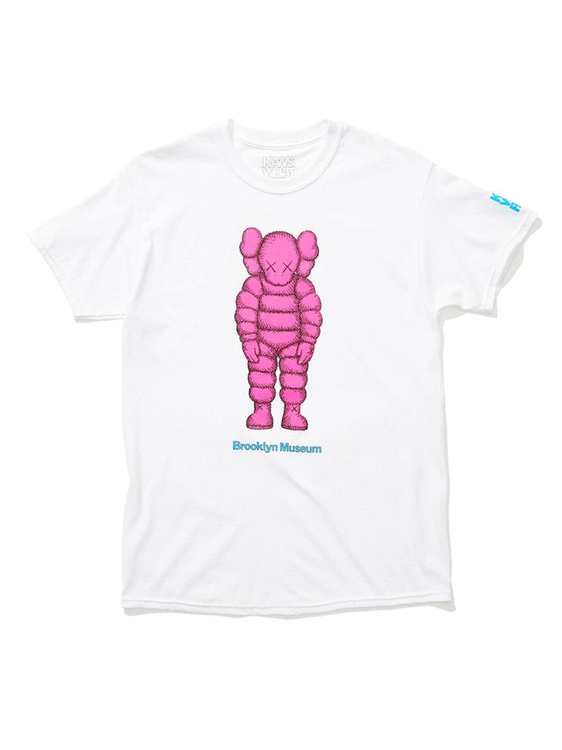 KAWS Brooklyn Museum WHAT PARTY T-shirt White