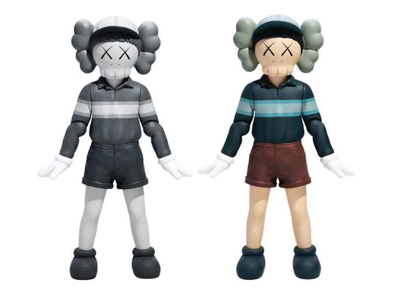 KAWS Chul-Su Vinyl Figure Set of 2 Coloured/Monotone