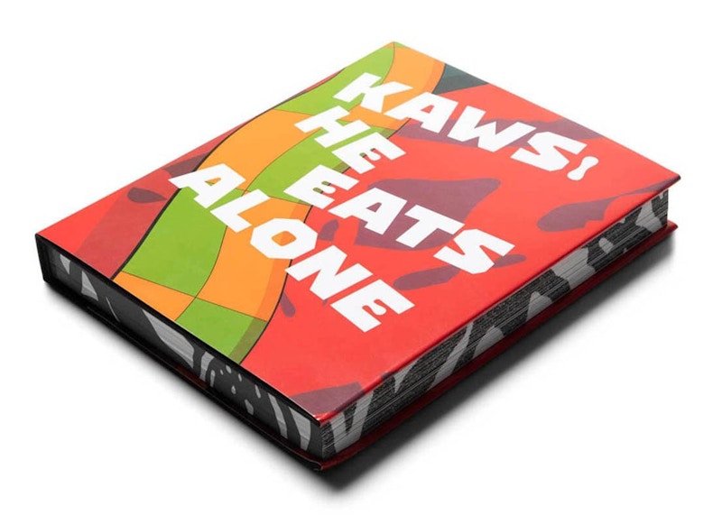 KAWS He Eats Alone Hardcover Book