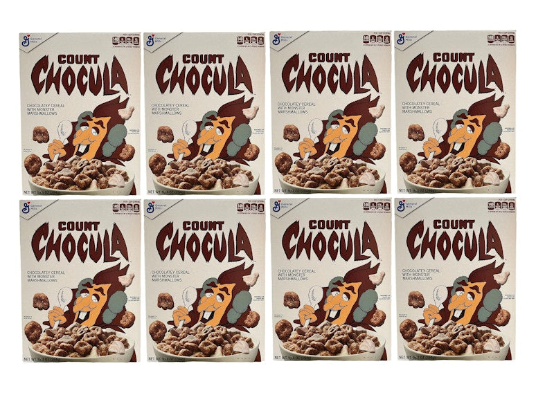 KAWS Monsters Count Chocula Cereal 8x Lot (Not Fit For Human Consumption)