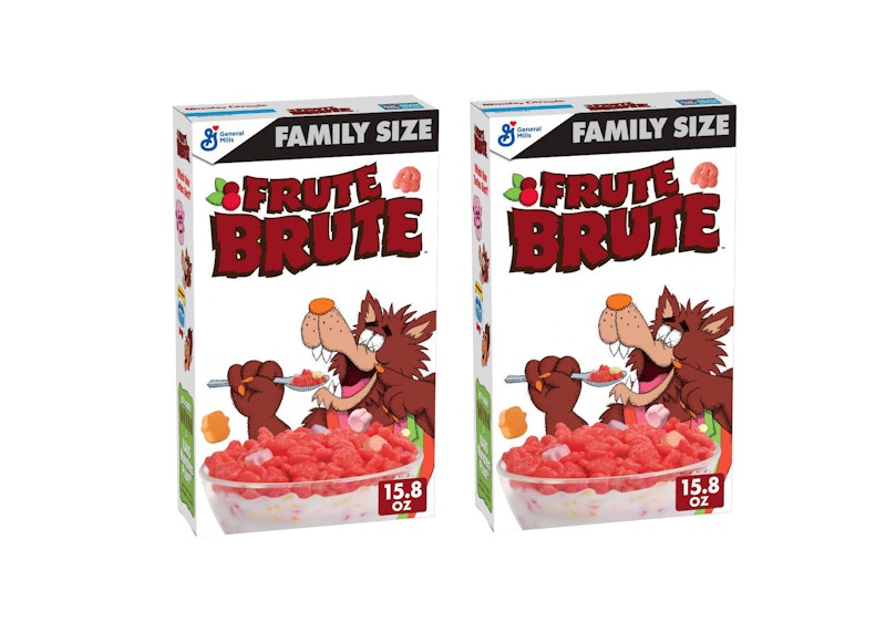 KAWS Monsters Frute Brute Cereal Family Size 2x Lot (Not Fit For Human Consumption)
