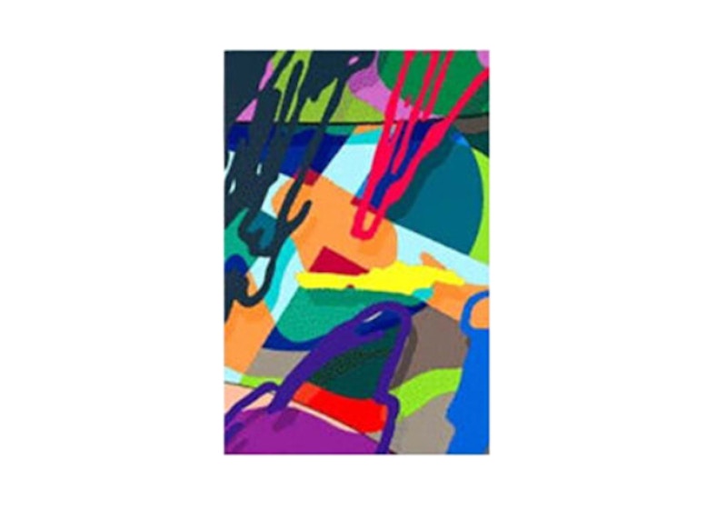 KAWS Tension Print #2 (Signed, Edition of 100)