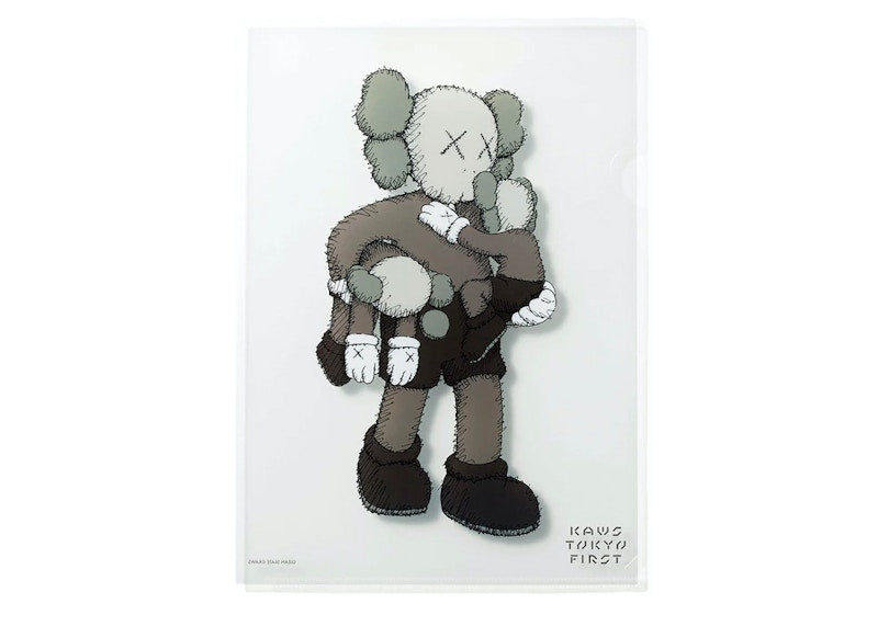 KAWS Tokyo First Clear File Clean Slate