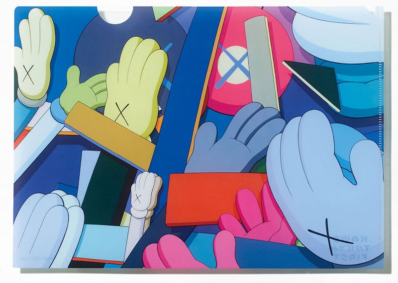 KAWS Tokyo First Clear File Set of 9