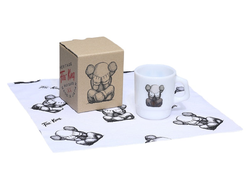 KAWS Tokyo First Separated Fire-King Stacking Mug
