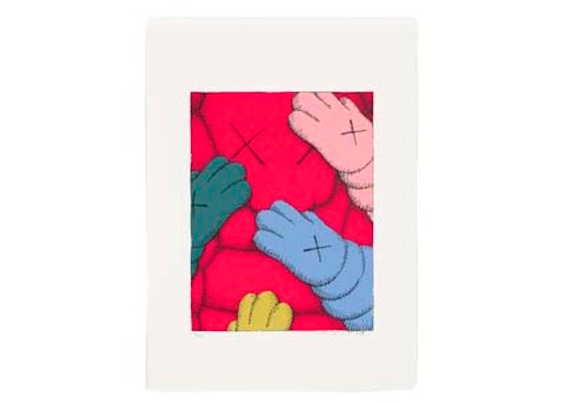 KAWS Urge Print #10 Red (Signed, Edition of 250)