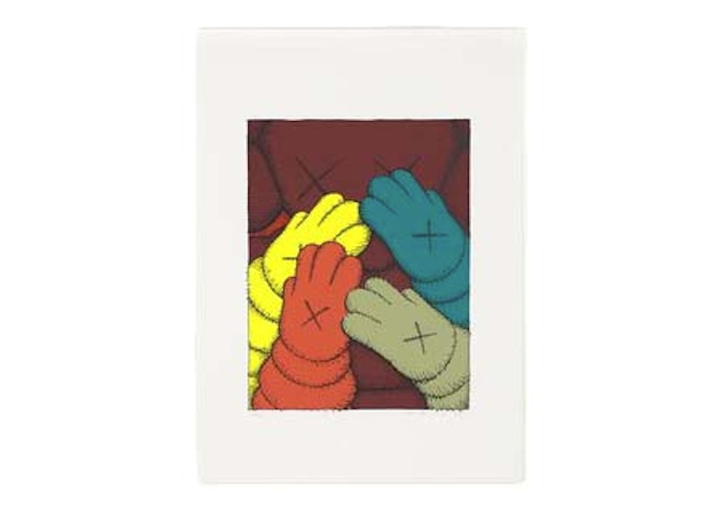 KAWS Urge Print #4 Maroon (Signed, Edition of 250)