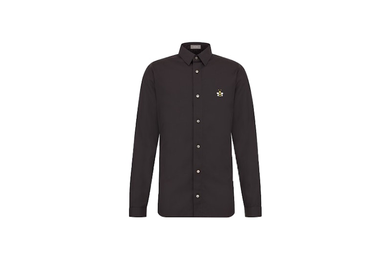 KAWS x Dior Bee Long Sleeve Shirt Black