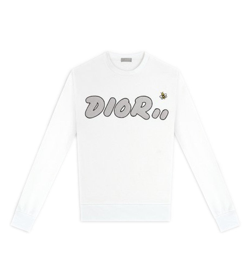 KAWS x Dior Crewneck Sweatshirt White