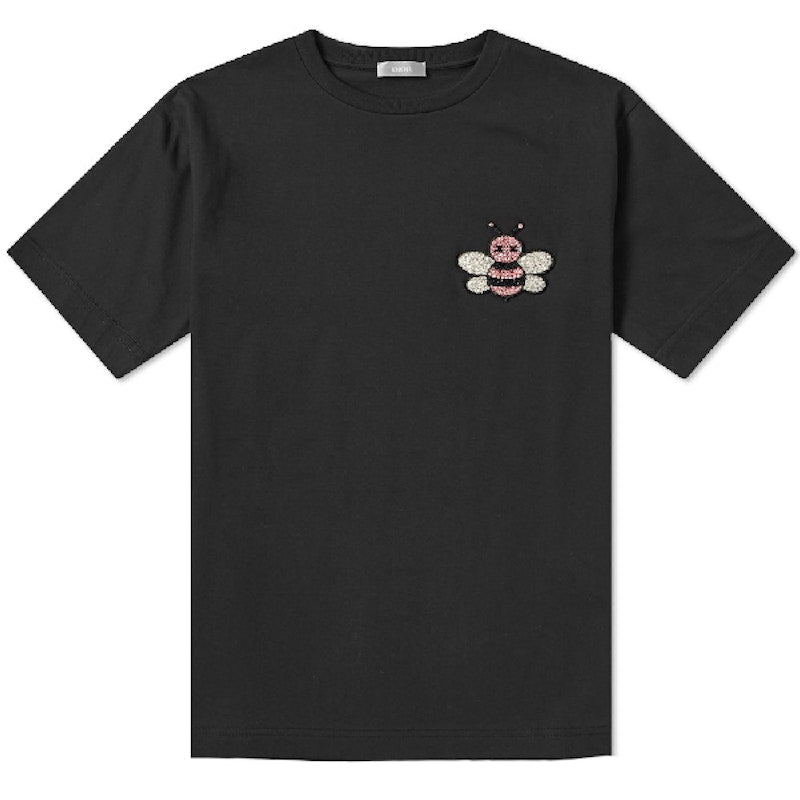 KAWS x Dior Crystal Bee T-shirt Black