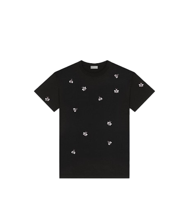 KAWS x Dior Embroidered Bee T-shirt Black